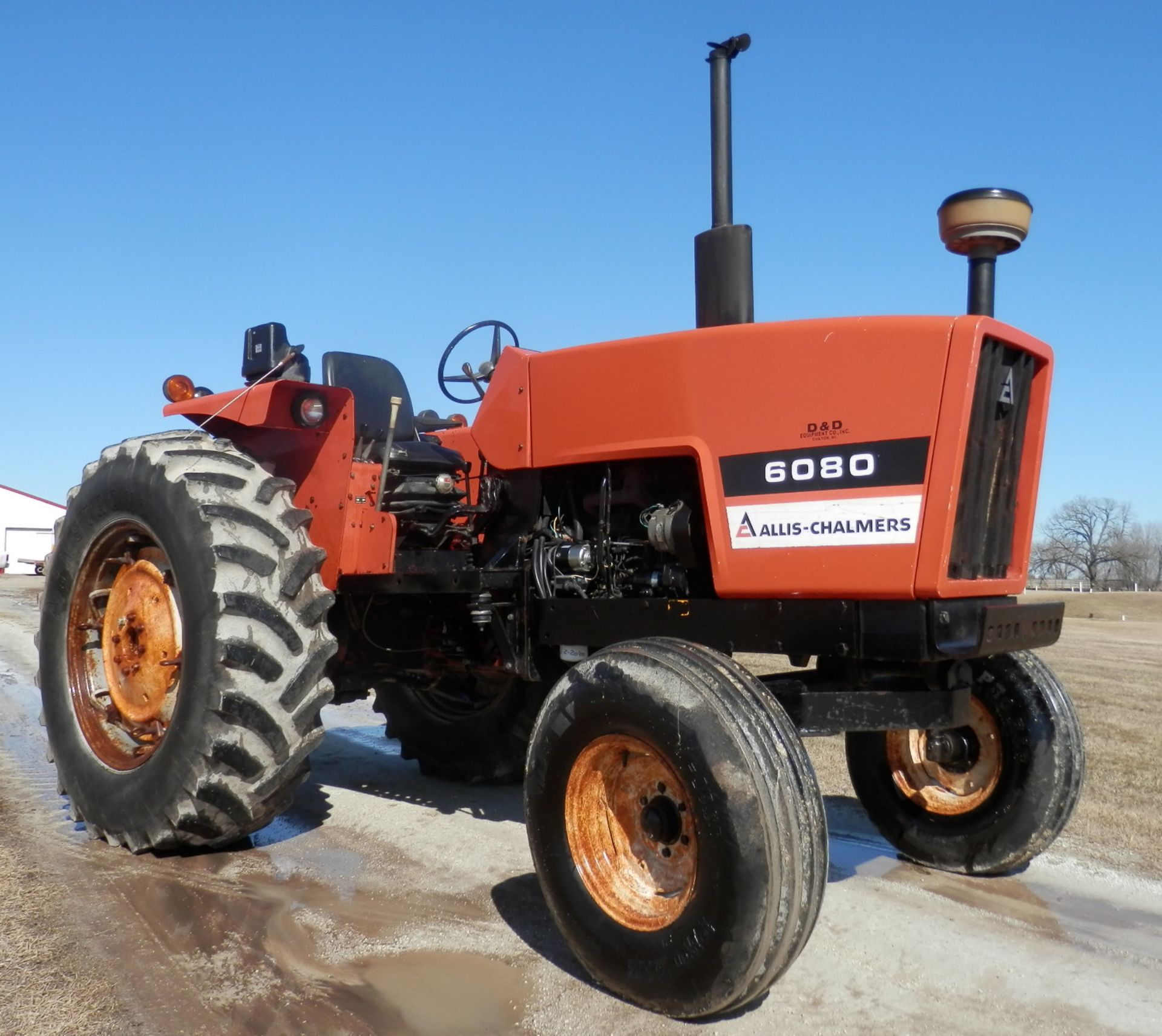 ALLIS CHALMERS 6080 PLATFORM TRACTOR - Image 4 of 11