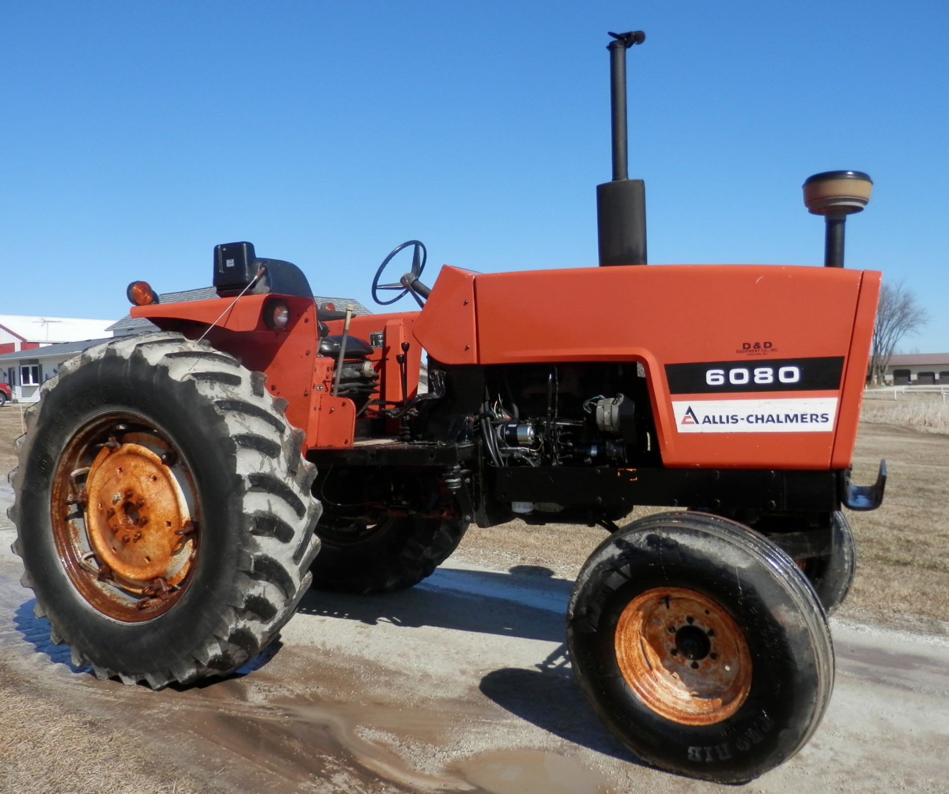 ALLIS CHALMERS 6080 PLATFORM TRACTOR