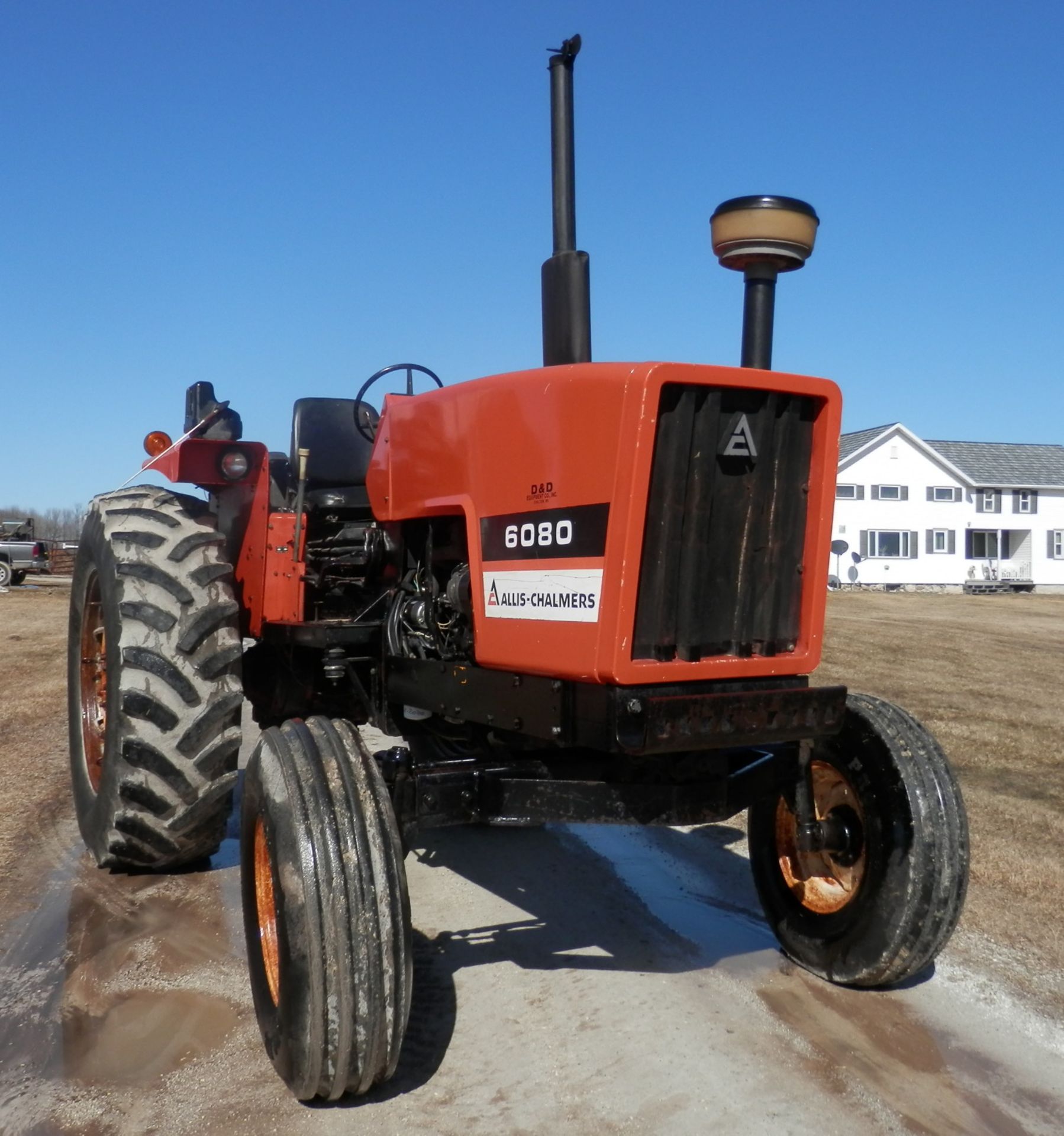 ALLIS CHALMERS 6080 PLATFORM TRACTOR - Image 2 of 11