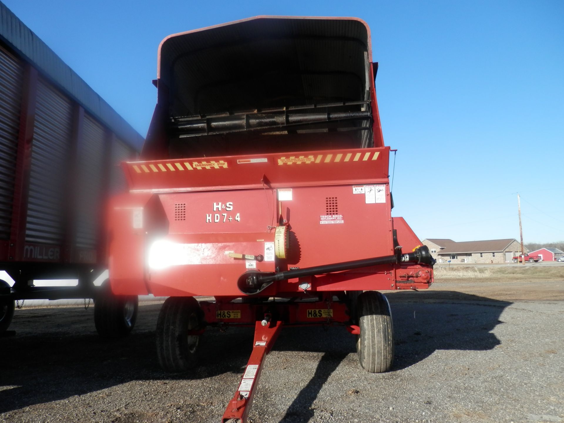 H&S HD 7+4 18' LH FORAGE WAGON - Image 4 of 8