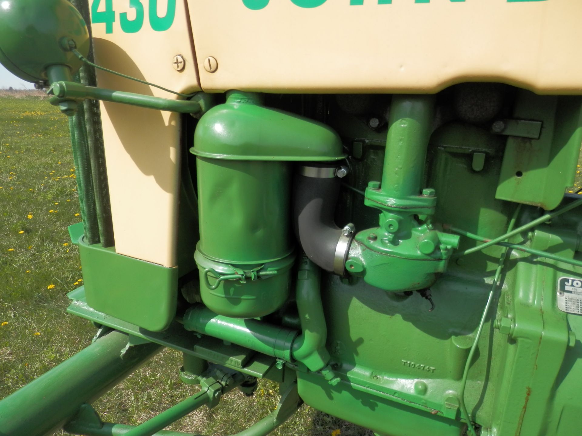 JOHN DEERE 430 TRACTOR, SN 157368 - Image 10 of 13