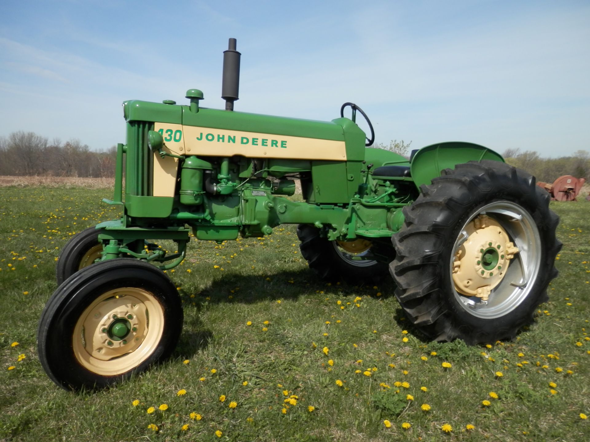 JOHN DEERE 430 TRACTOR, SN 157368 - Image 9 of 13