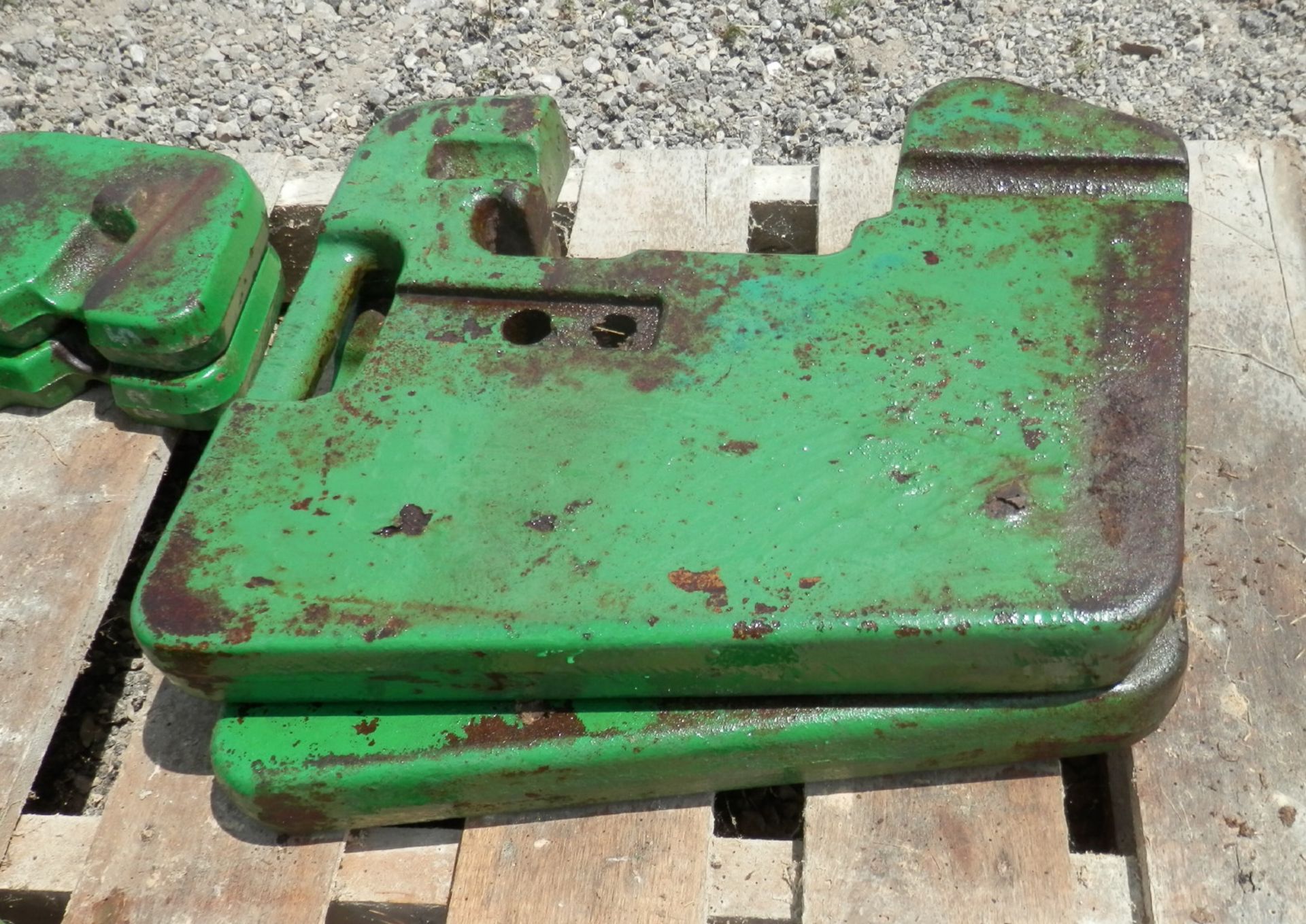 JOHN DEERE SUITCASE WEIGHTS, OLDER STYLE SELLING CHOICE PER WEIGHT