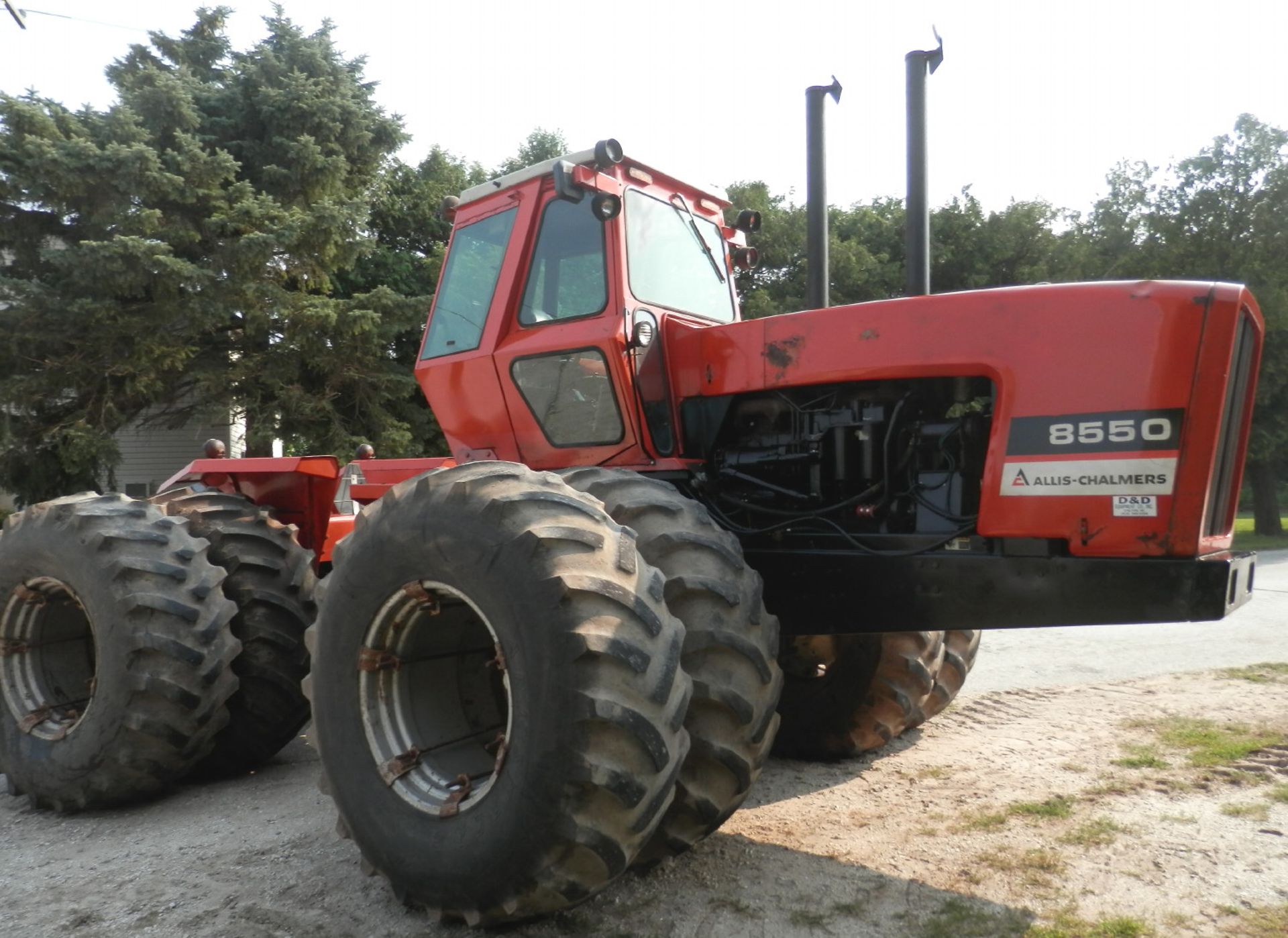 ALLIS CHALMERS 8550 4x4 TRACTOR SN 1105 - Image 6 of 14