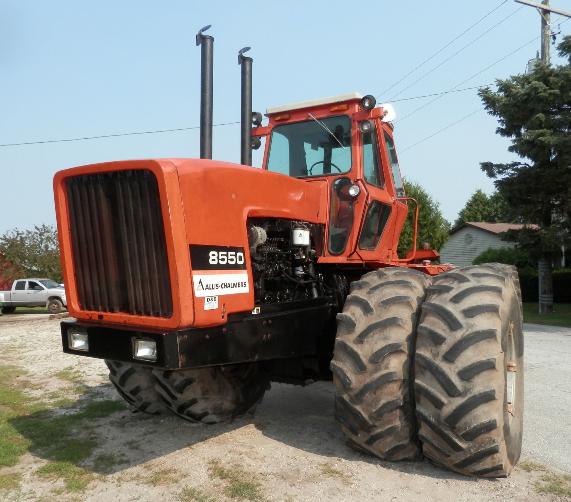 ALLIS CHALMERS 8550 4x4 TRACTOR SN 1105 - Image 3 of 14