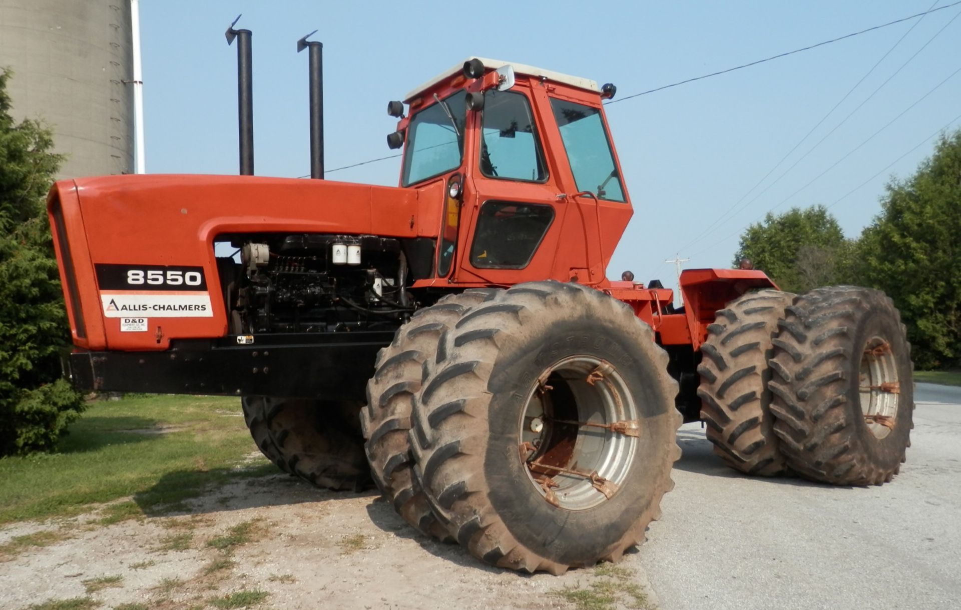 ALLIS CHALMERS 8550 4x4 TRACTOR SN 1105