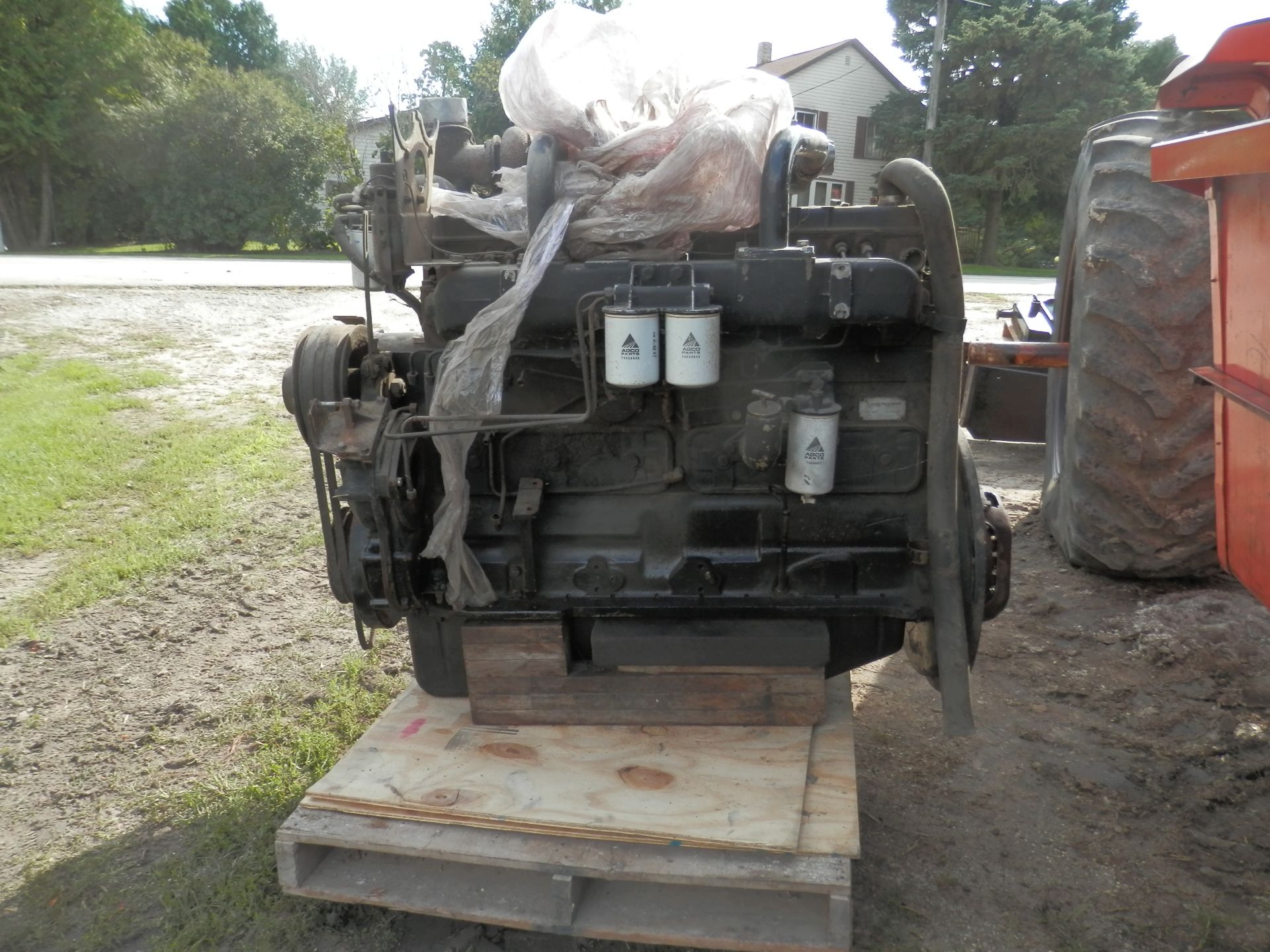 ALLIS CHALMERS 8550 4x4 TRACTOR, PARTS or PROJECT SN 1410 - Image 6 of 11