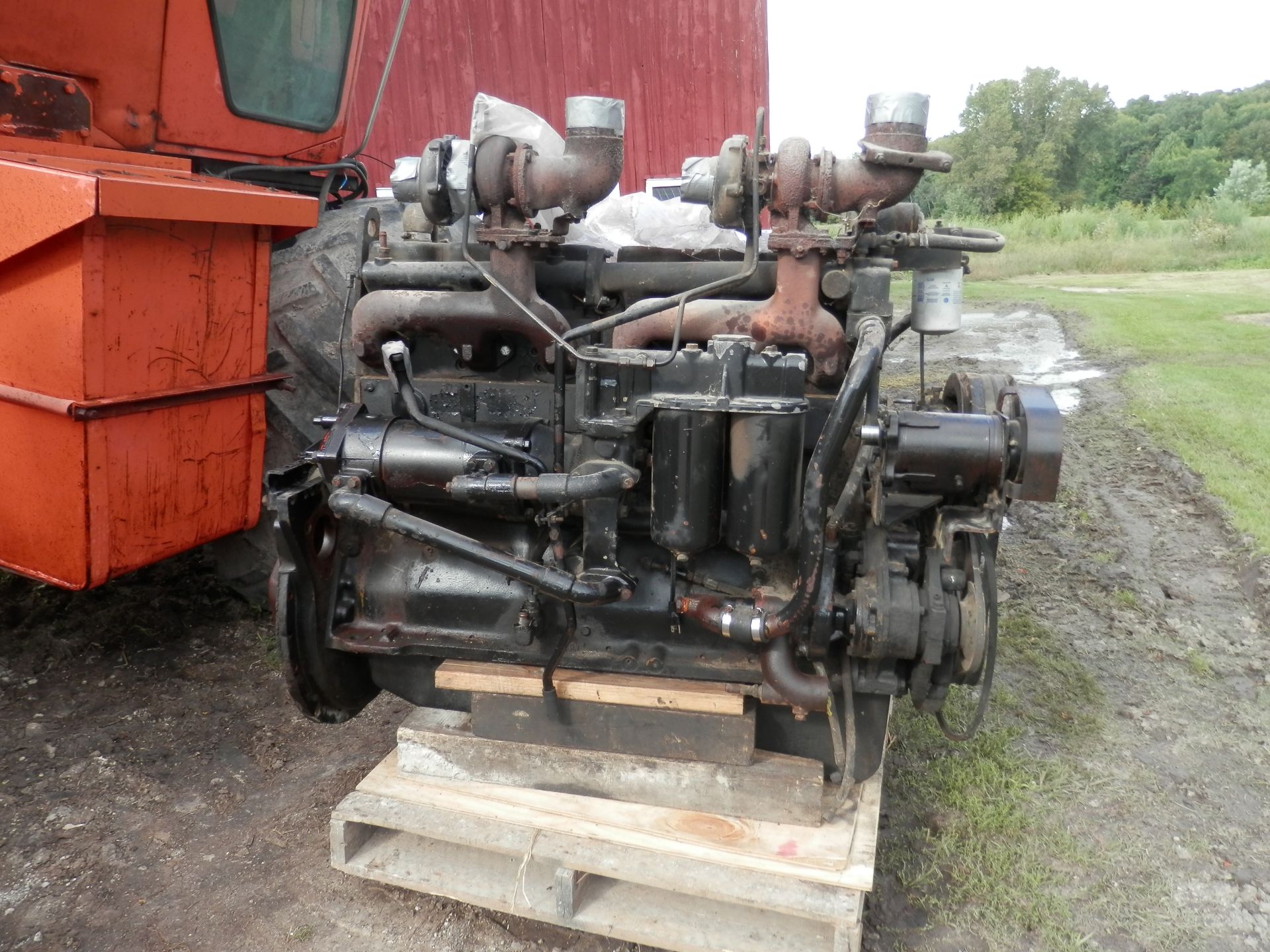 ALLIS CHALMERS 8550 4x4 TRACTOR, PARTS or PROJECT SN 1410 - Image 5 of 11