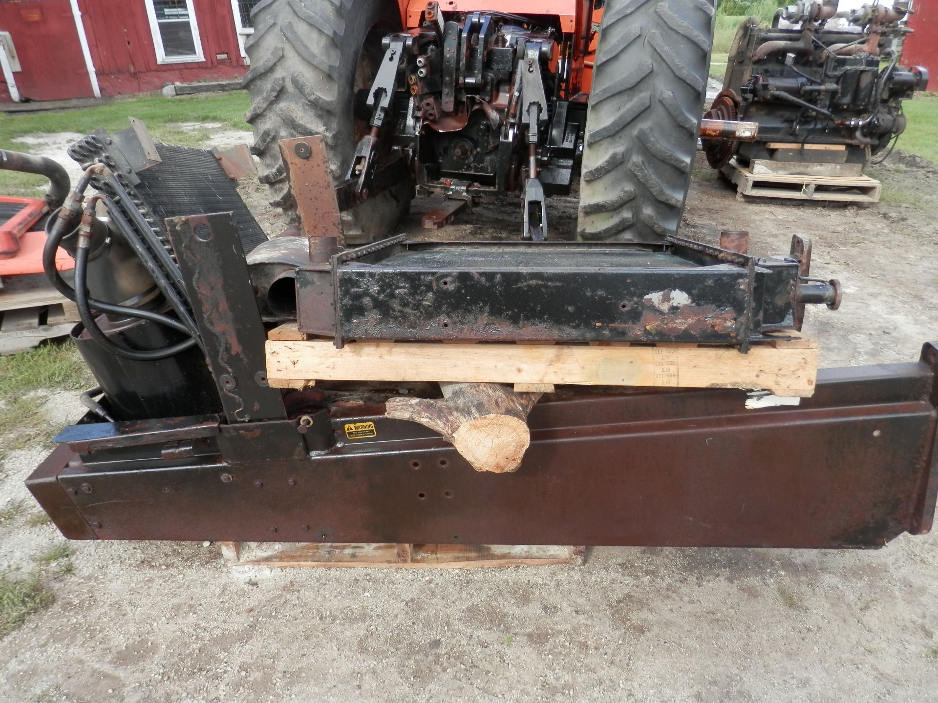 ALLIS CHALMERS 8550 4x4 TRACTOR, PARTS or PROJECT SN 1410 - Image 2 of 11