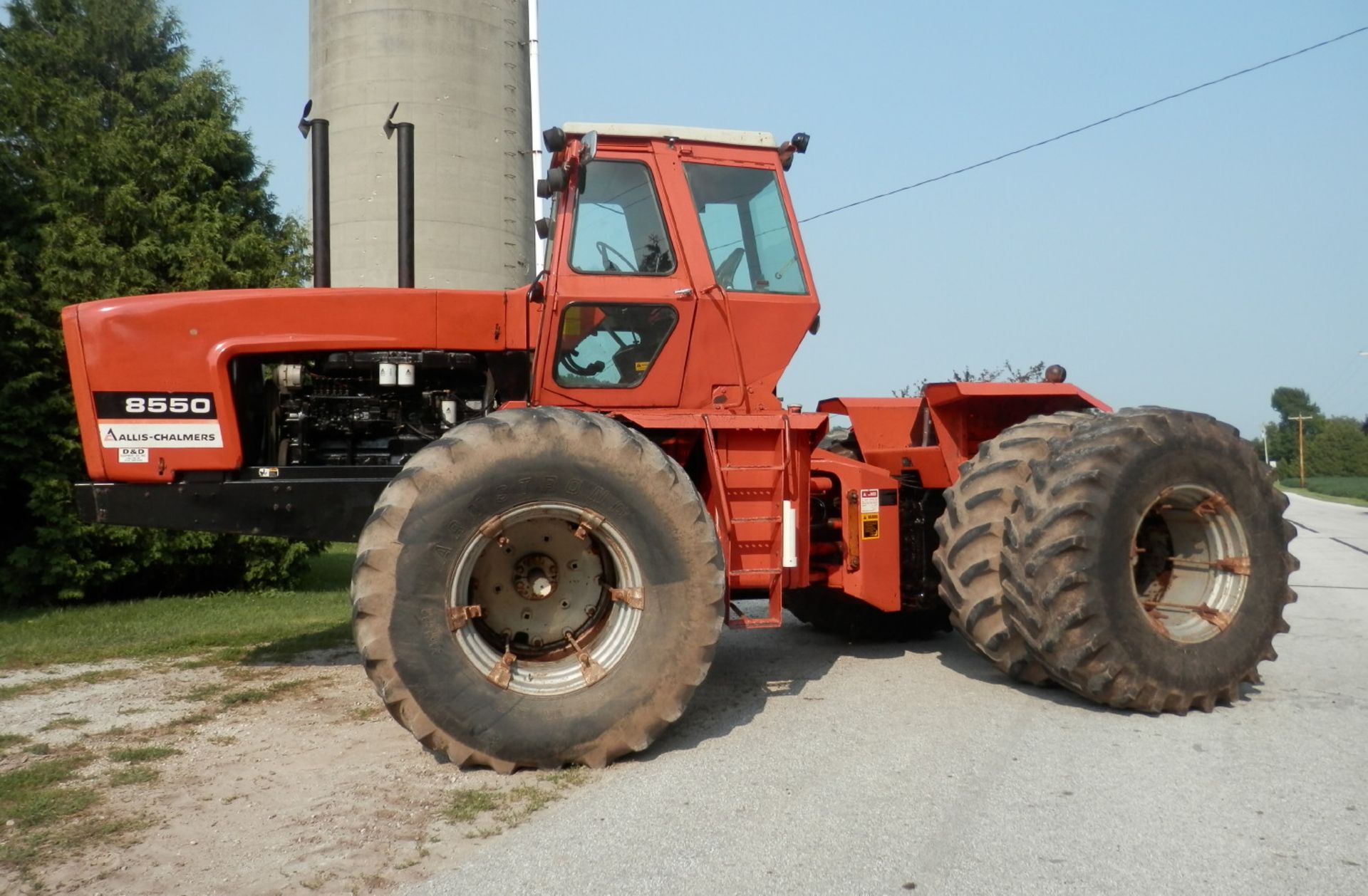 ALLIS CHALMERS 8550 4x4 TRACTOR SN 1105 - Image 2 of 14