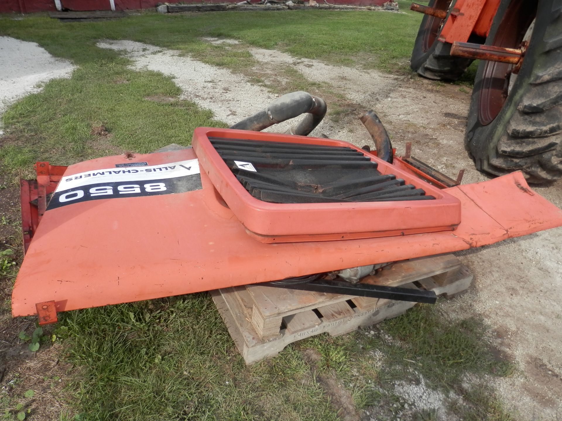 ALLIS CHALMERS 8550 4x4 TRACTOR, PARTS or PROJECT SN 1410 - Image 3 of 11