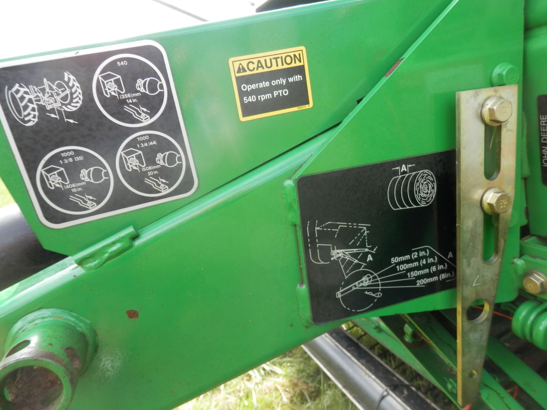 JOHN DEERE 468 SILAGE SPECIAL ROUND BALER - Image 10 of 16