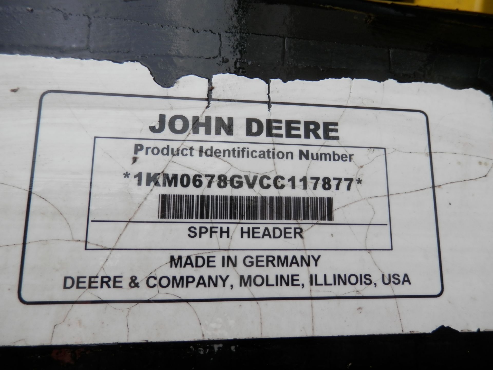 JOHN DEERE 678 8R BIG DRUM CORN HEAD (2012) - Image 6 of 6