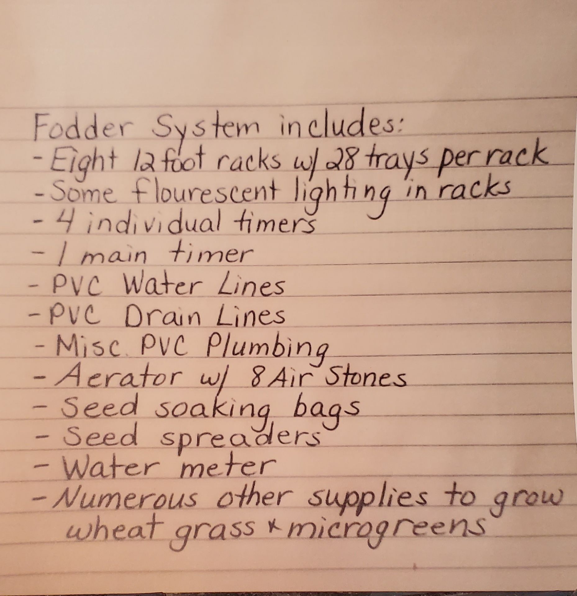 FARM TEK MDL. FODDER PRO 2.0 HYDROPONIC GROWING SYSTEM - Image 7 of 10