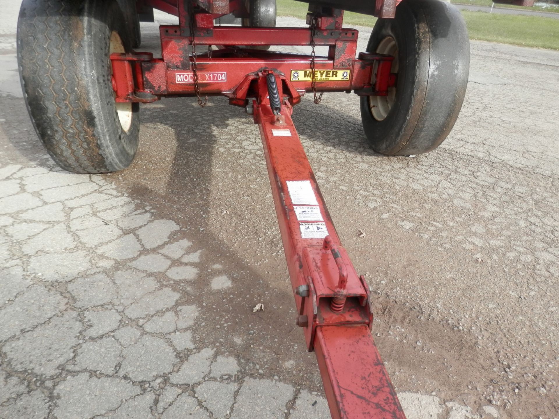 HD BIG BALE WAGON ON H&S X1704 GEAR - Image 9 of 14