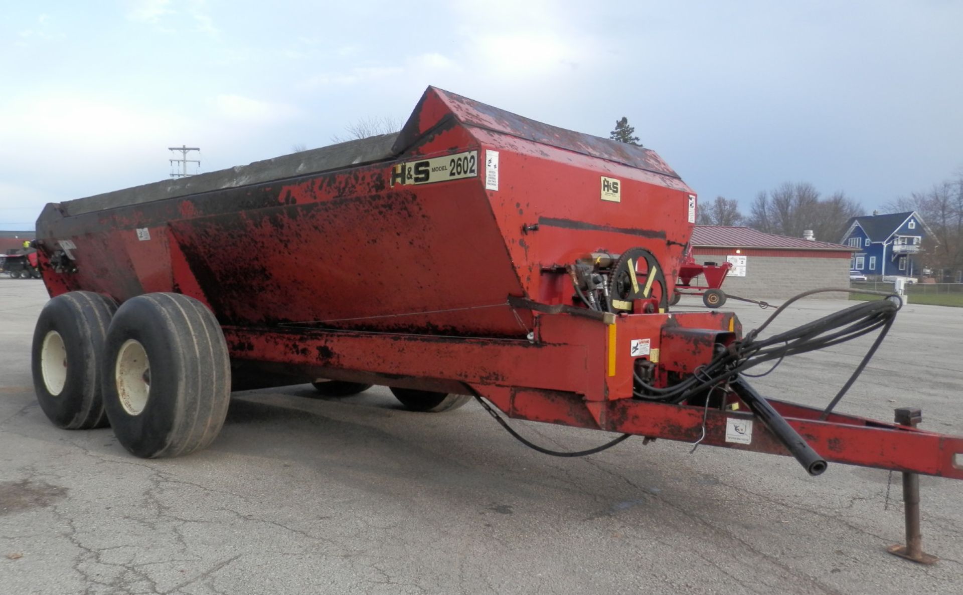 H&S 2602 TWIN AUGER MANURE SPREADER - Image 3 of 9