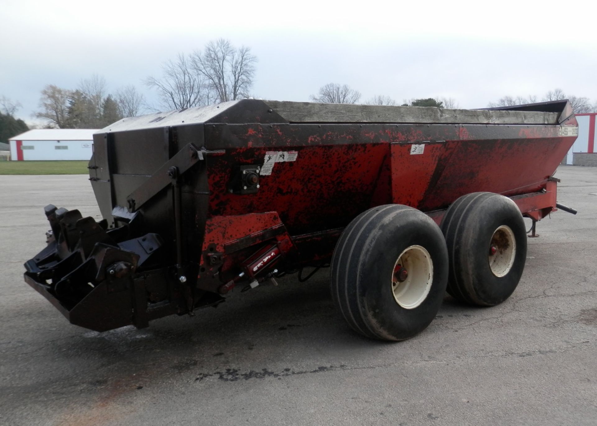 H&S 2602 TWIN AUGER MANURE SPREADER - Image 4 of 9