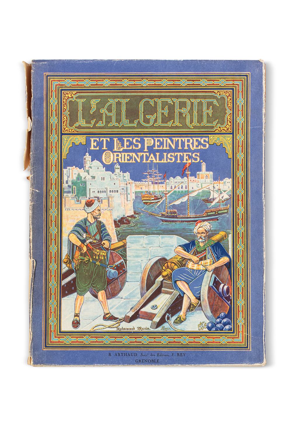 BARRUCAND (Victor)L'Algérie et les peintres orientalistes. Grenoble, Arthaud, 1930.2 vol. in-4 - Image 2 of 2