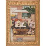 Portrait présumé du Prince moghol Daniyal Mirza (1572-1605)Inde moghole, vers 1610-1620Attribuable à