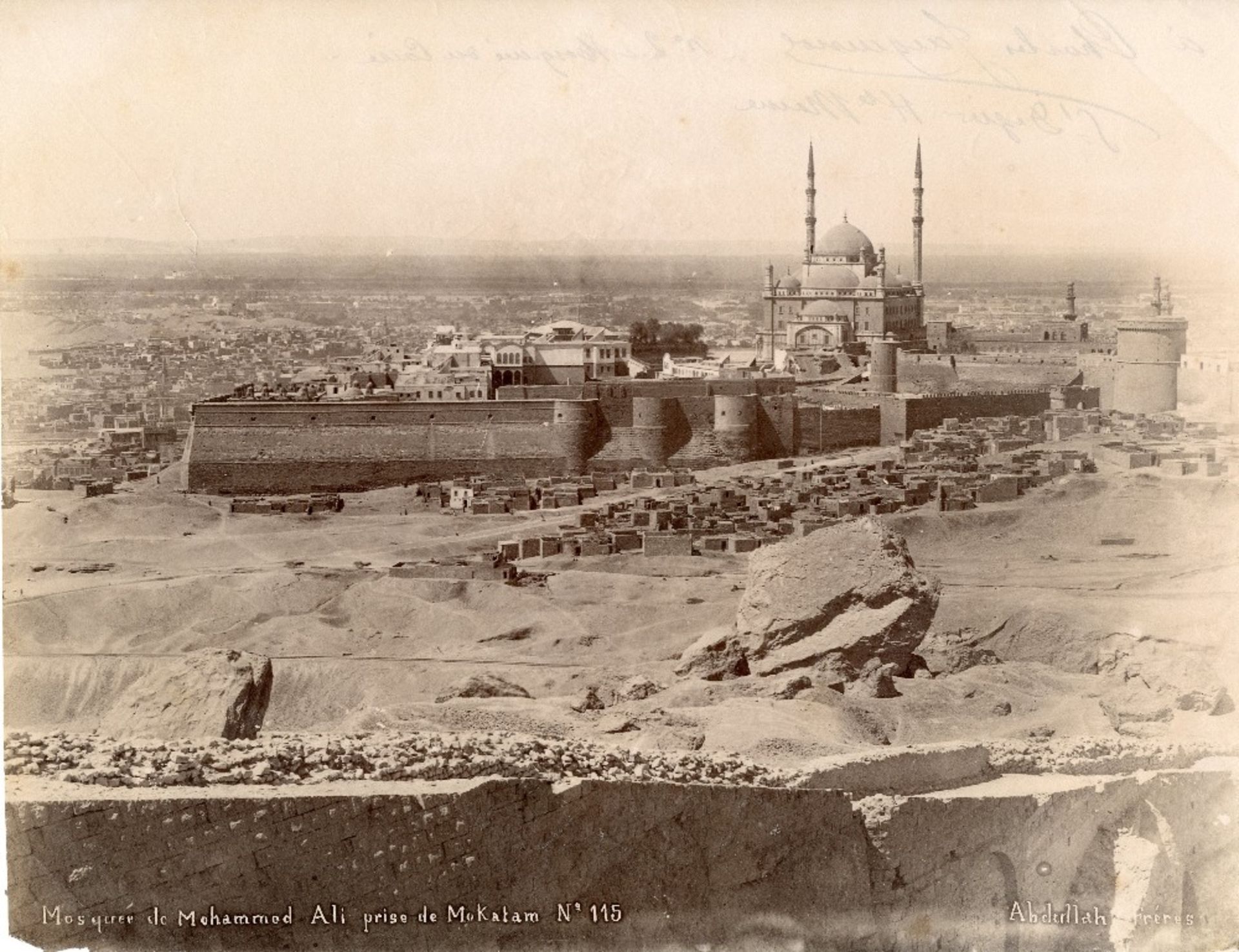 Gabriel LEKEGIAN (actif 1870-1890) et autresEgypte, Le Caire Tombeau de Khallif, Mosquée du Sultan - Image 2 of 9