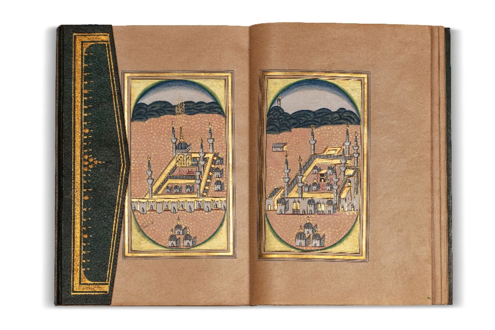 Dalâ'il al-Khayrât ottoman - Livre de prièresTurquie, 1295H. (=1878)Copié par Osman Hilmi