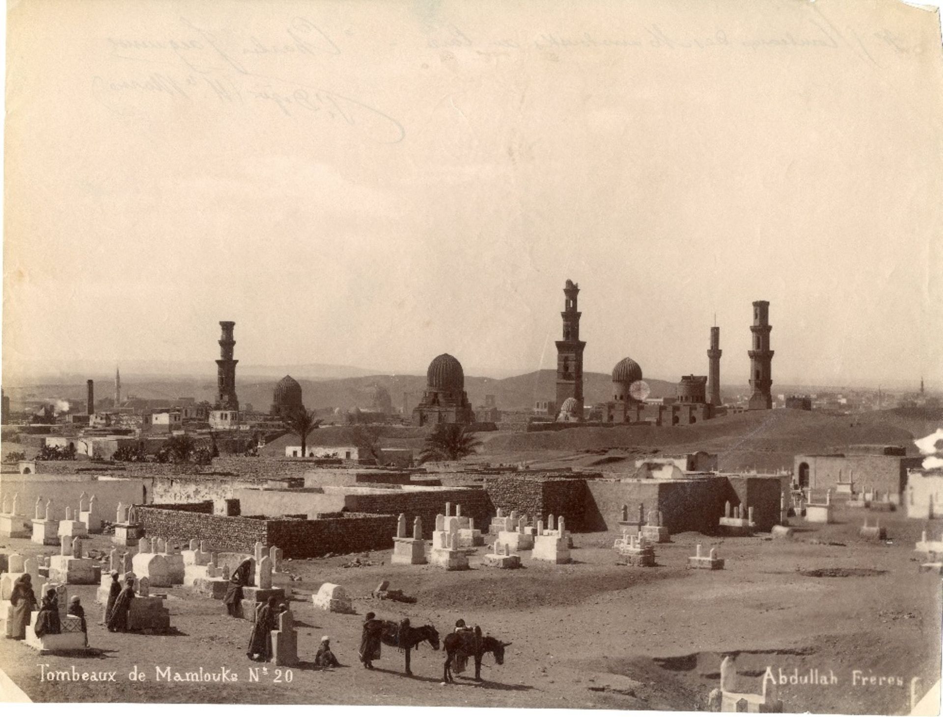 Gabriel LEKEGIAN (actif 1870-1890) et autresEgypte, Le Caire Tombeau de Khallif, Mosquée du Sultan - Image 4 of 9