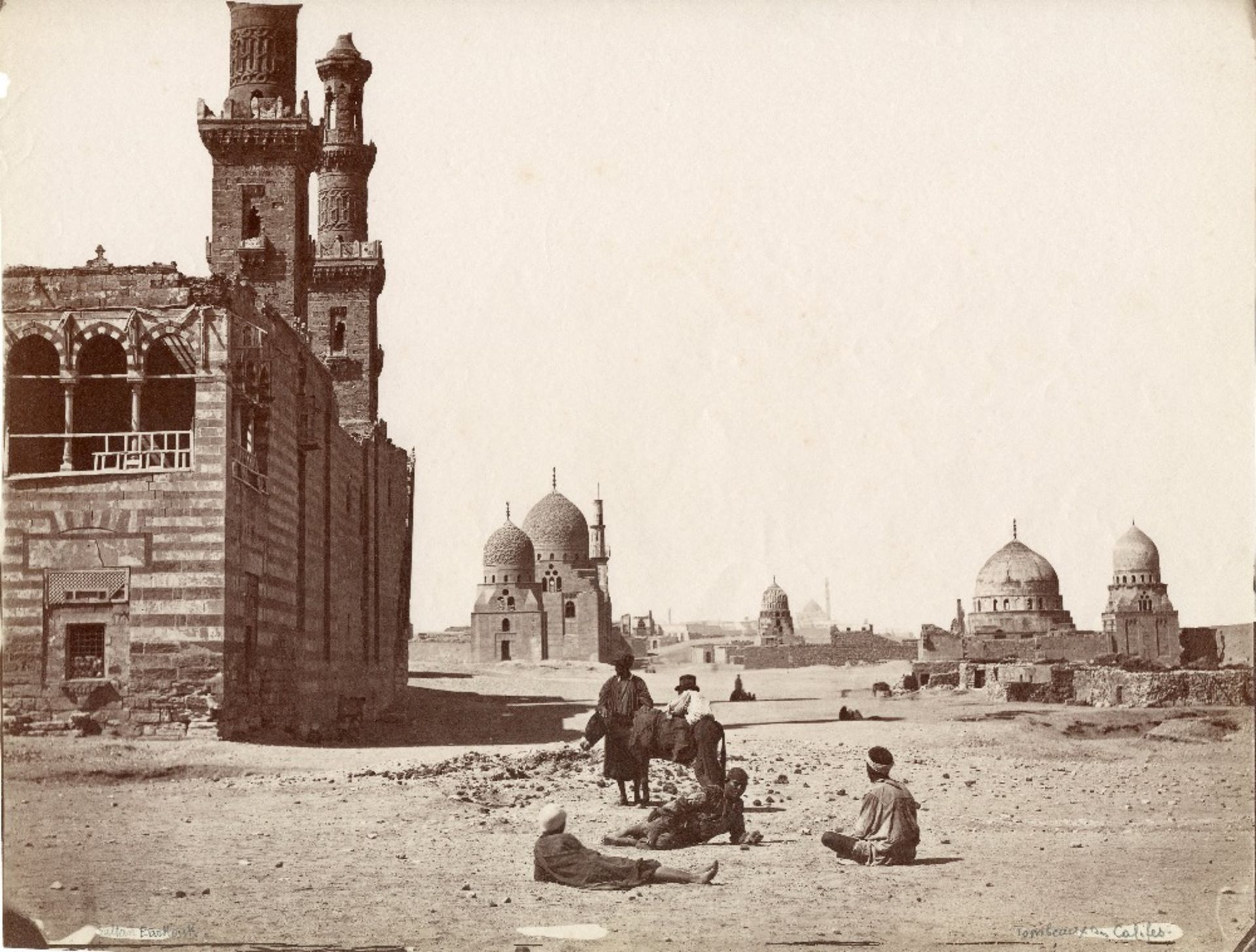 Gabriel LEKEGIAN (actif 1870-1890) et autresEgypte, Le Caire Tombeau de Khallif, Mosquée du Sultan - Image 7 of 9