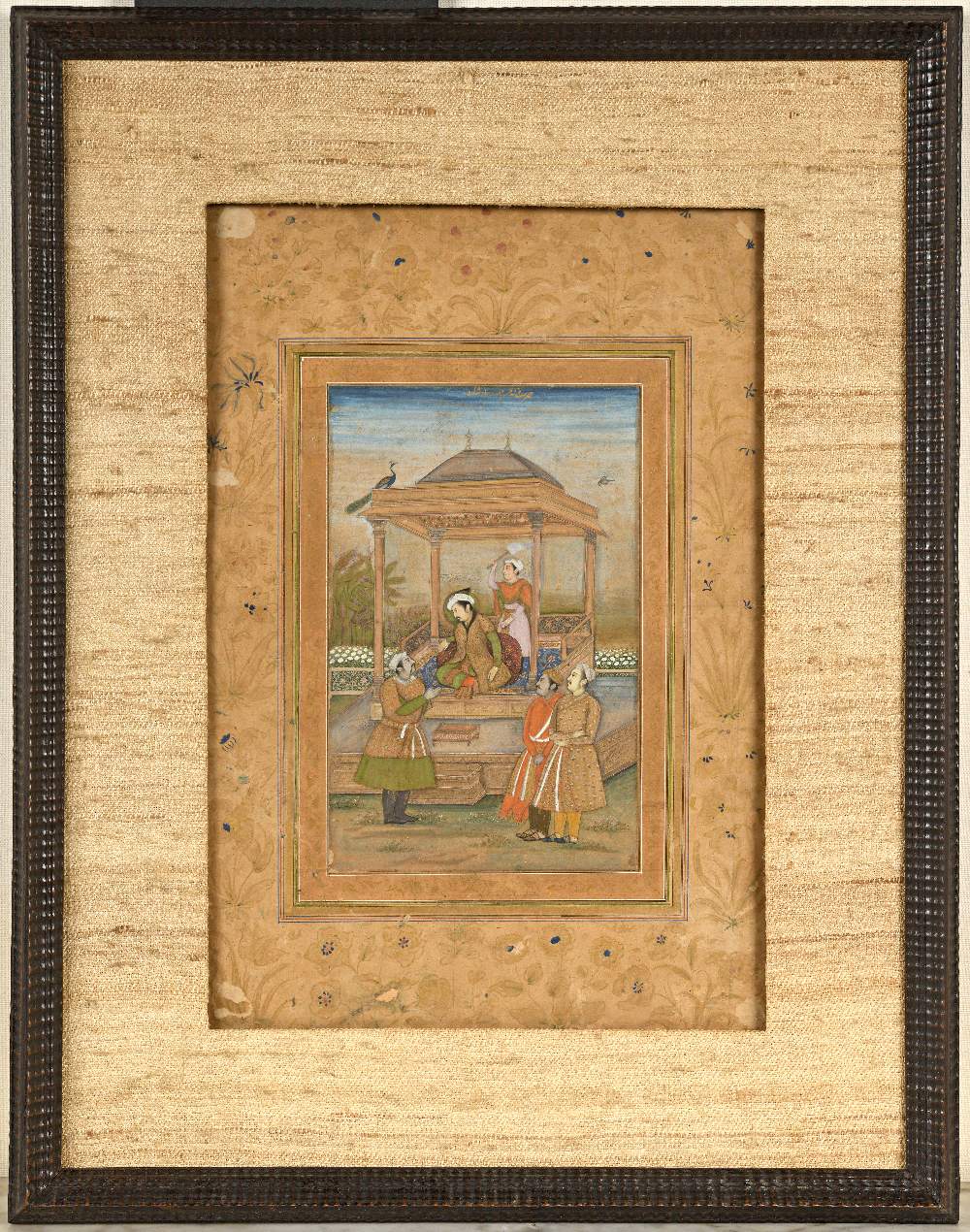 Jahangir et Qutb ad-Din Khan Koka à LahoreInde, vers 1800Gouache rehaussée d'or sur papier - Image 3 of 6