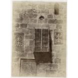 Auguste SALZMANN (1824-1872)Jérusalem, convent arménien, ornements, 1 Tirage sur papier salé d'après
