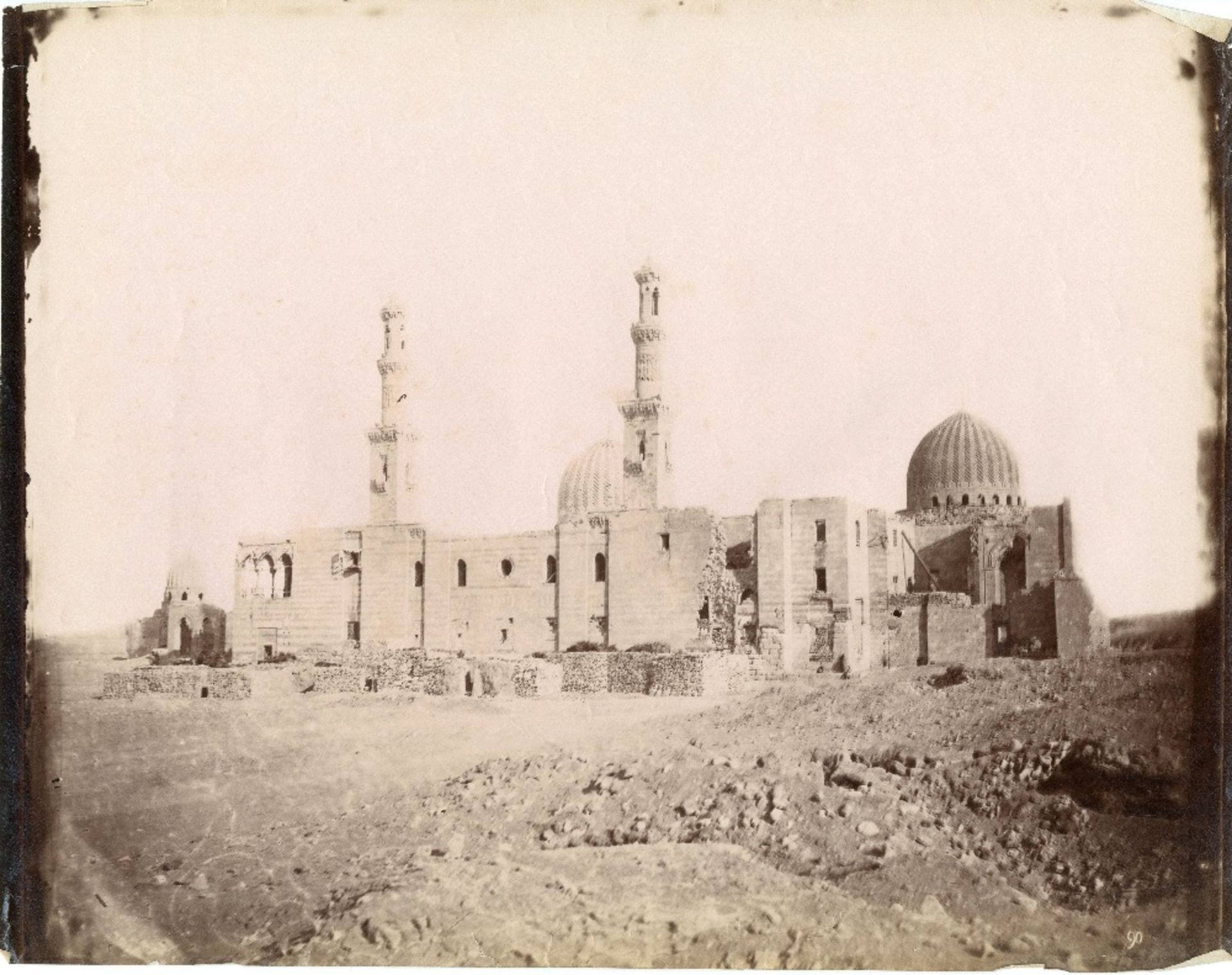 Gabriel LEKEGIAN (actif 1870-1890) et autresEgypte, Le Caire Tombeau de Khallif, Mosquée du Sultan