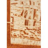 Samta BENYAHIA (Constantine 1949)Sans titre, 1994Samta ben Yahia Composition A vue 29x20.6 cm