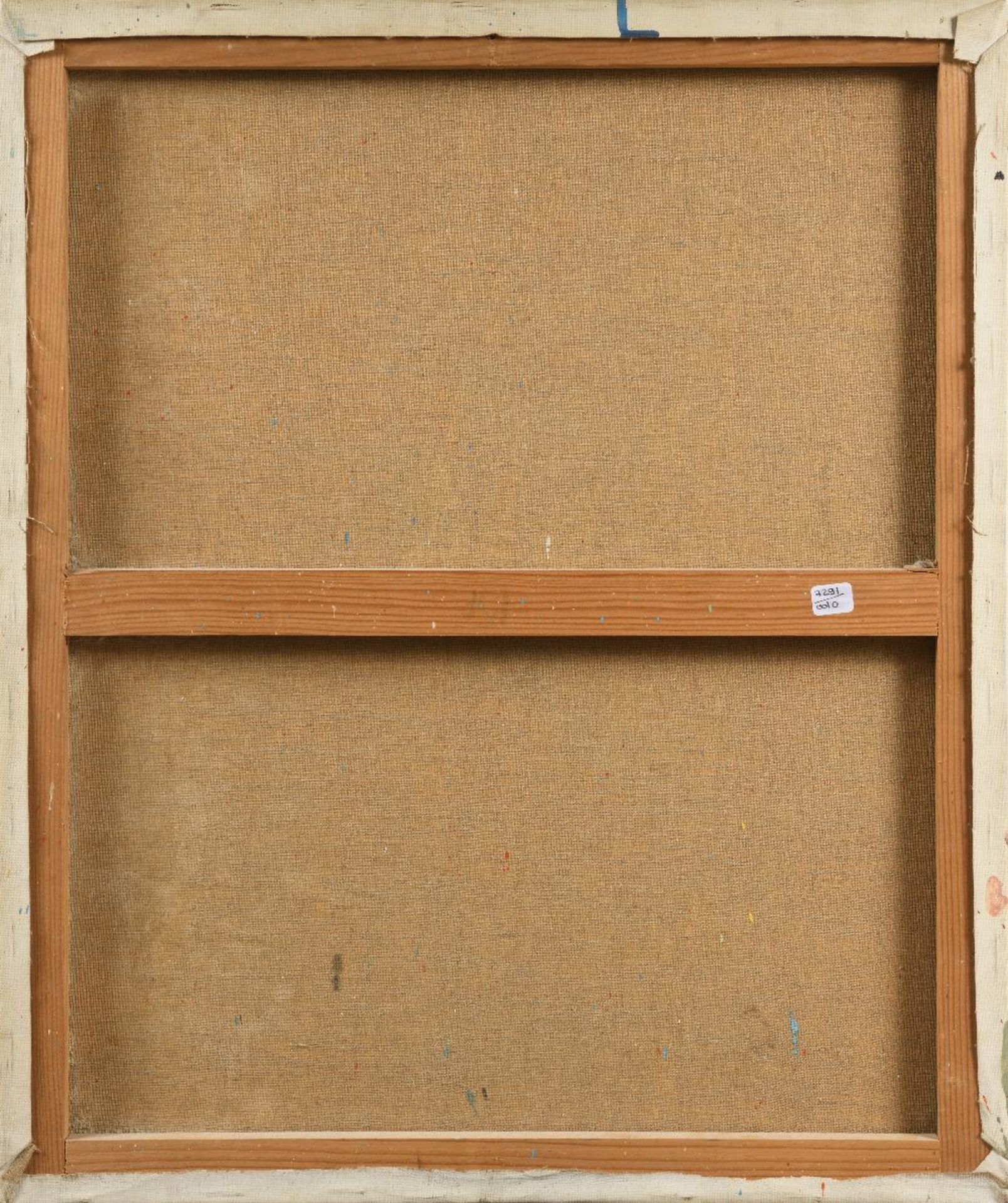 Fériel LAKHDAR (Tunis 1965)Atelier d'artisteHuile sur toile 64,5x54 cm Signé et daté en bas à droite - Image 2 of 2