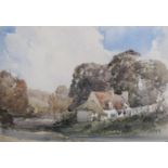WILLIAM CALLOW RWS (1812-1908). A Cottage at Halton, Buckinghamshire, watercolour, 6 3/4 x 10in.