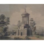R. FREEMAN (fl. c.1780). 'Cenatoph', inscribed 'Now Erecting in Ayrshire to the Memory of Robert