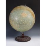 A Philip's 19 inch Globe on mahogany stand 2ft H