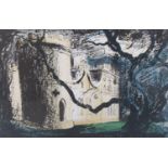 JOHN PIPER CH (1903-1992). Clytha Castle, 1976 (Levinson, 251), colour lithograph, signed artist's