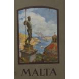 EDWARD CARUANA DINGLI (1876-1950) 'Malta, The Colour and Life of Malta from Original Paintings ',
