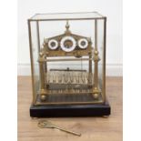 A Congreve Rolling Ball Clock made by Devon Clocks Limited, in the style of the original patented