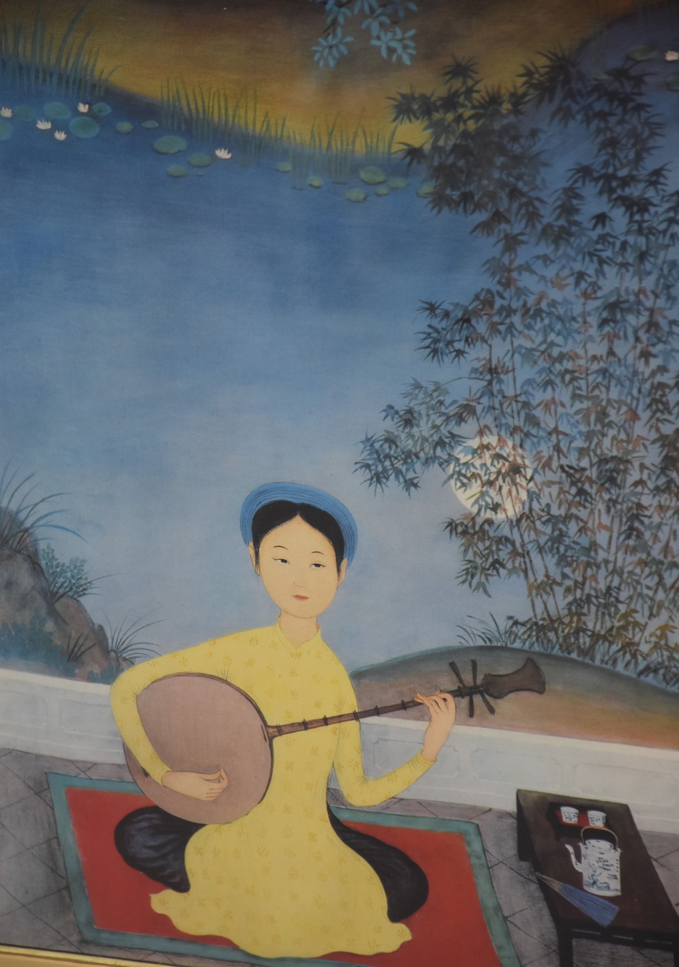 Mai Thu (1906-1980). Multiple. The musicians. Height : 50 x 68 cm. - Bild 4 aus 7