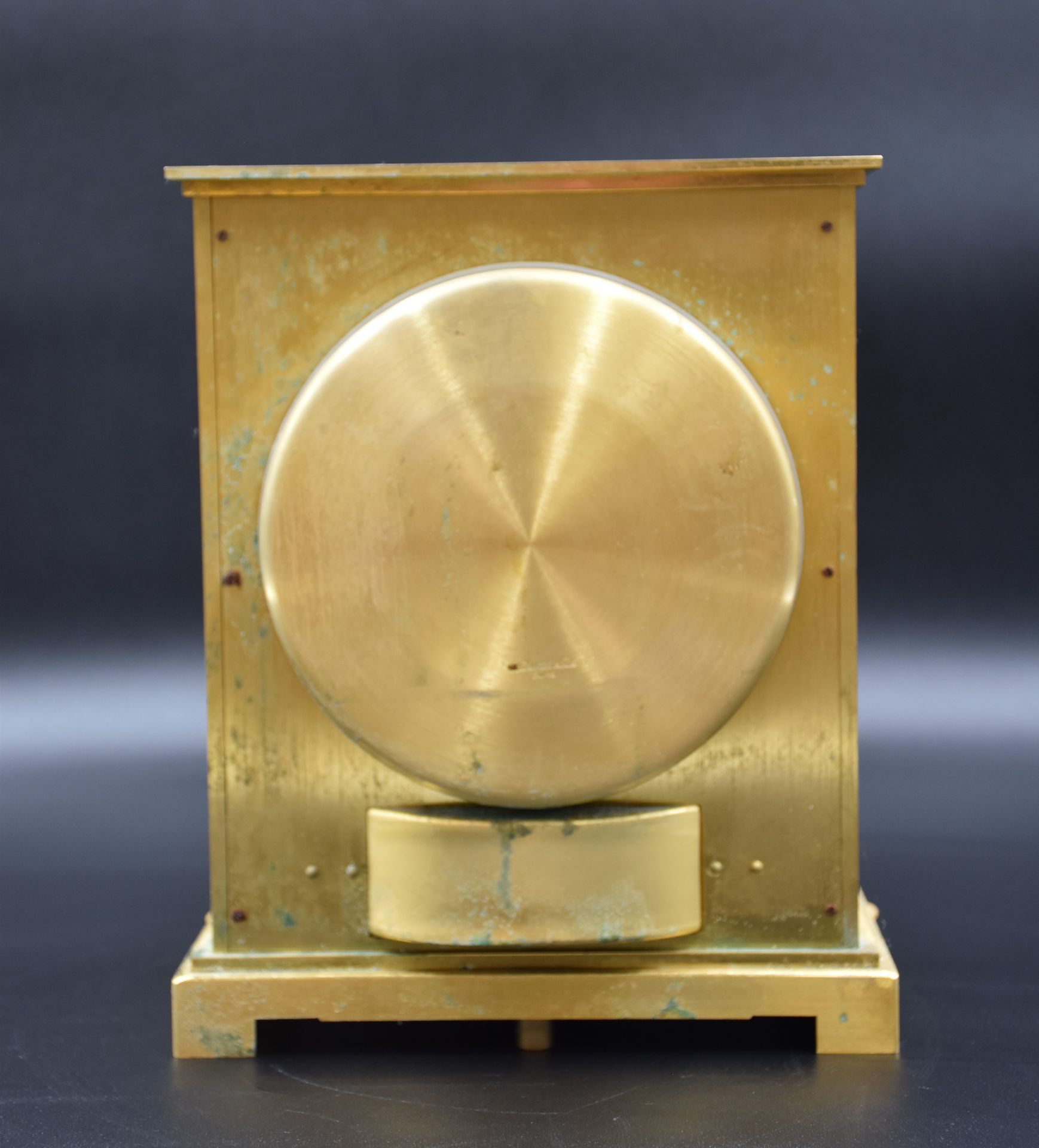 Jaeger Lecoultre Atmos type clock. Missing glass. Height: 22 cm. - Bild 4 aus 4