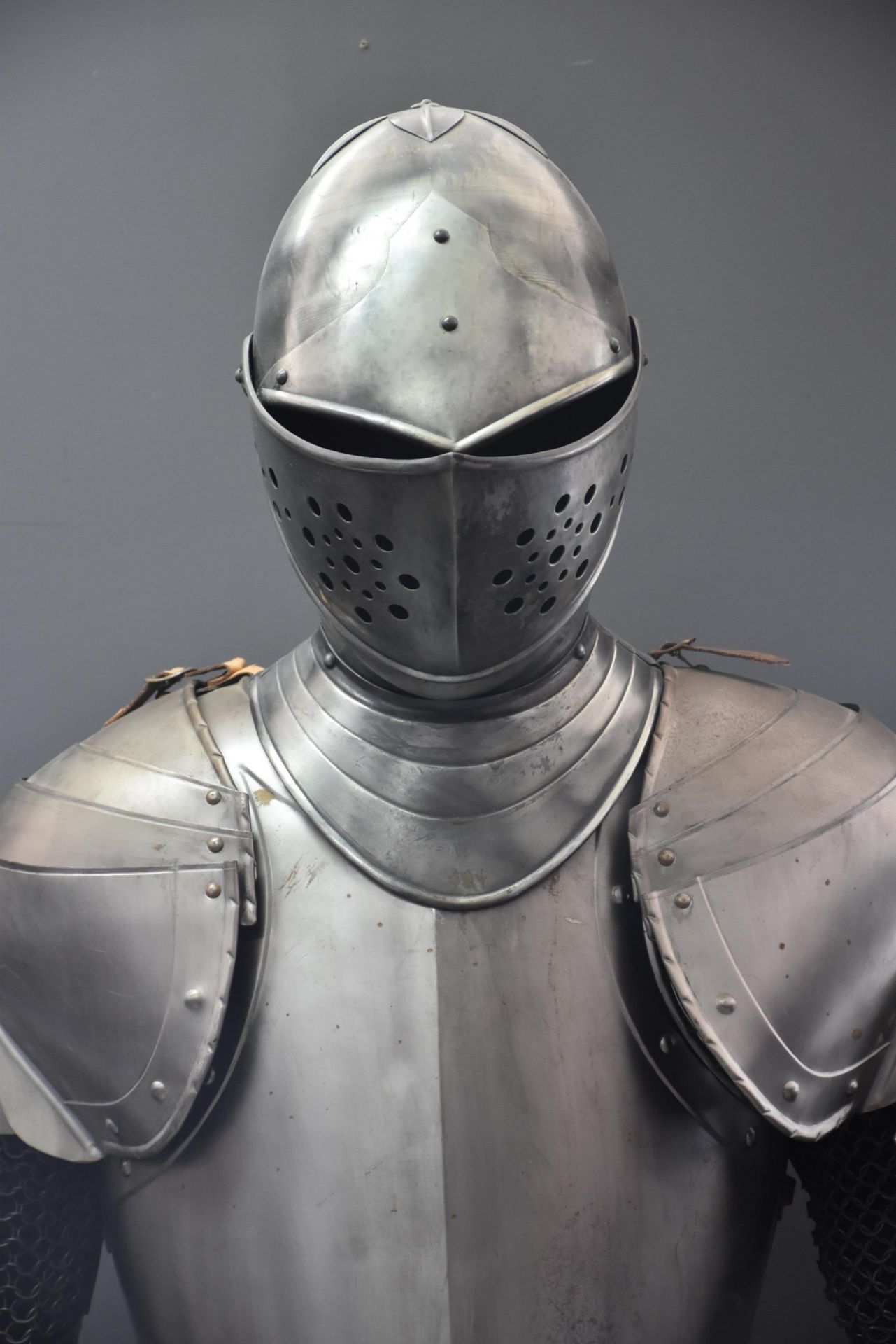 Medieval style armor, made in the middle of the 20th century. - Bild 4 aus 5