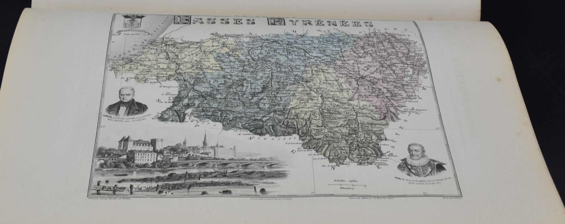 New illustrated atlas of France and its colonies. MM Vuillemin, Thuillier, Ch Lacoste, Lorsignol. Pa - Image 7 of 7