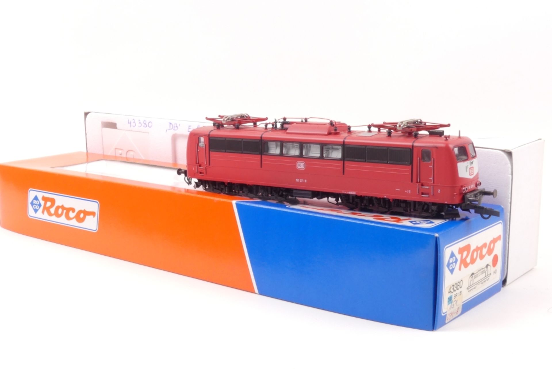 Roco 43380Roco 43380, DB E-Lok 151 071-8, rot, sehr gut erhalten, Kleinteile beiliegen