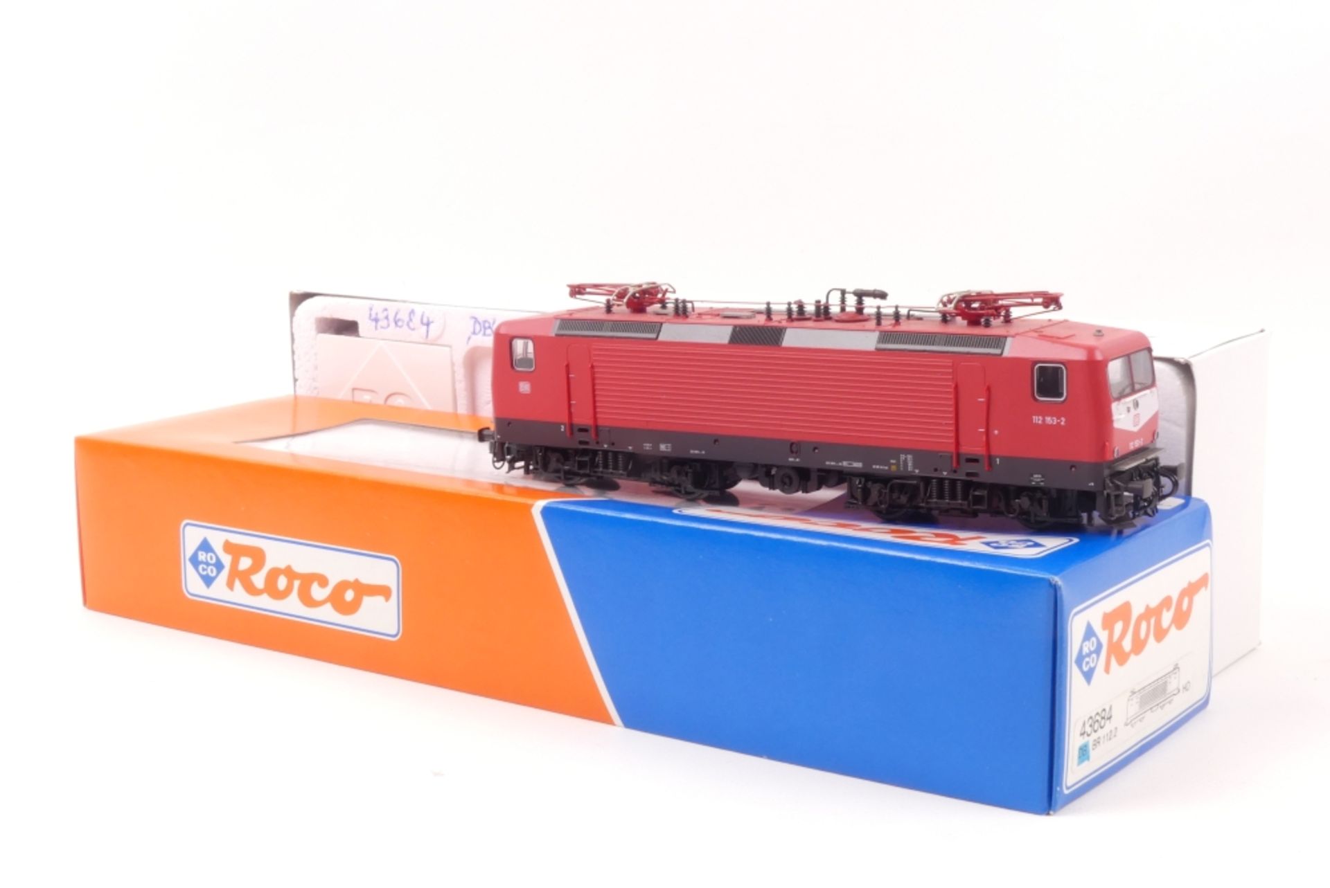 Roco 43684Roco 43684, DB E-Lok 112 153-2, rot, sehr gut erhalten, Kleinteile beiliegen