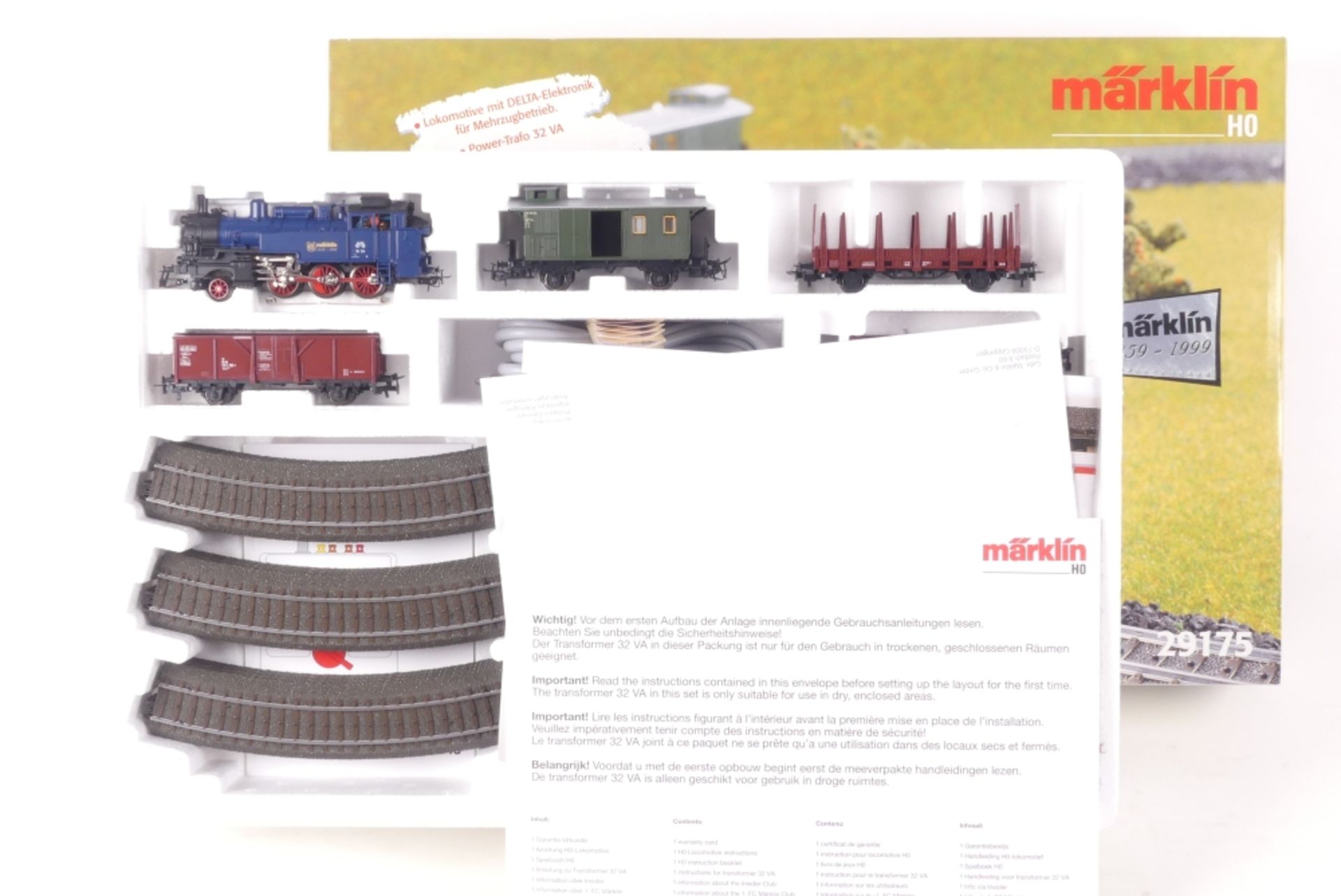 Märklin 29175Märklin 29175, "Einsteigen und losfahren" Güterzug-Packung, Tenderlok