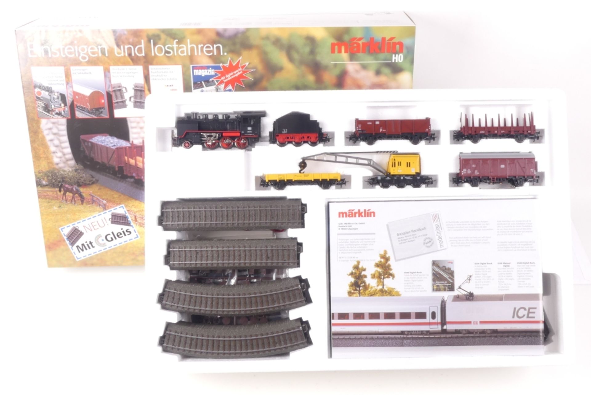 Märklin 29505Märklin, 29505, Startpackung, Dampflok BR 24 der DB,Delta Digital, Räd