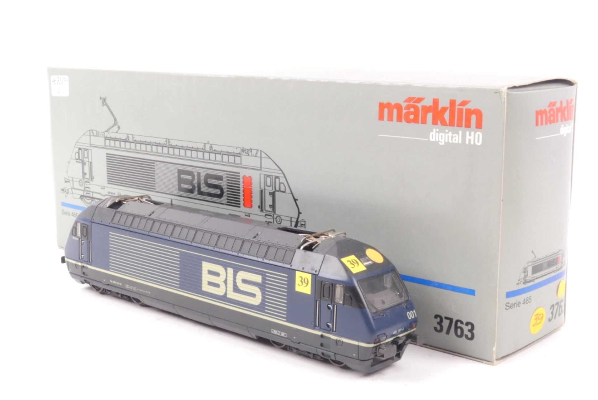 Märklin 3763Märklin 3763, Elektrolok Re 4/4 "465 001-6" der BLS, Digital-*-Technik,