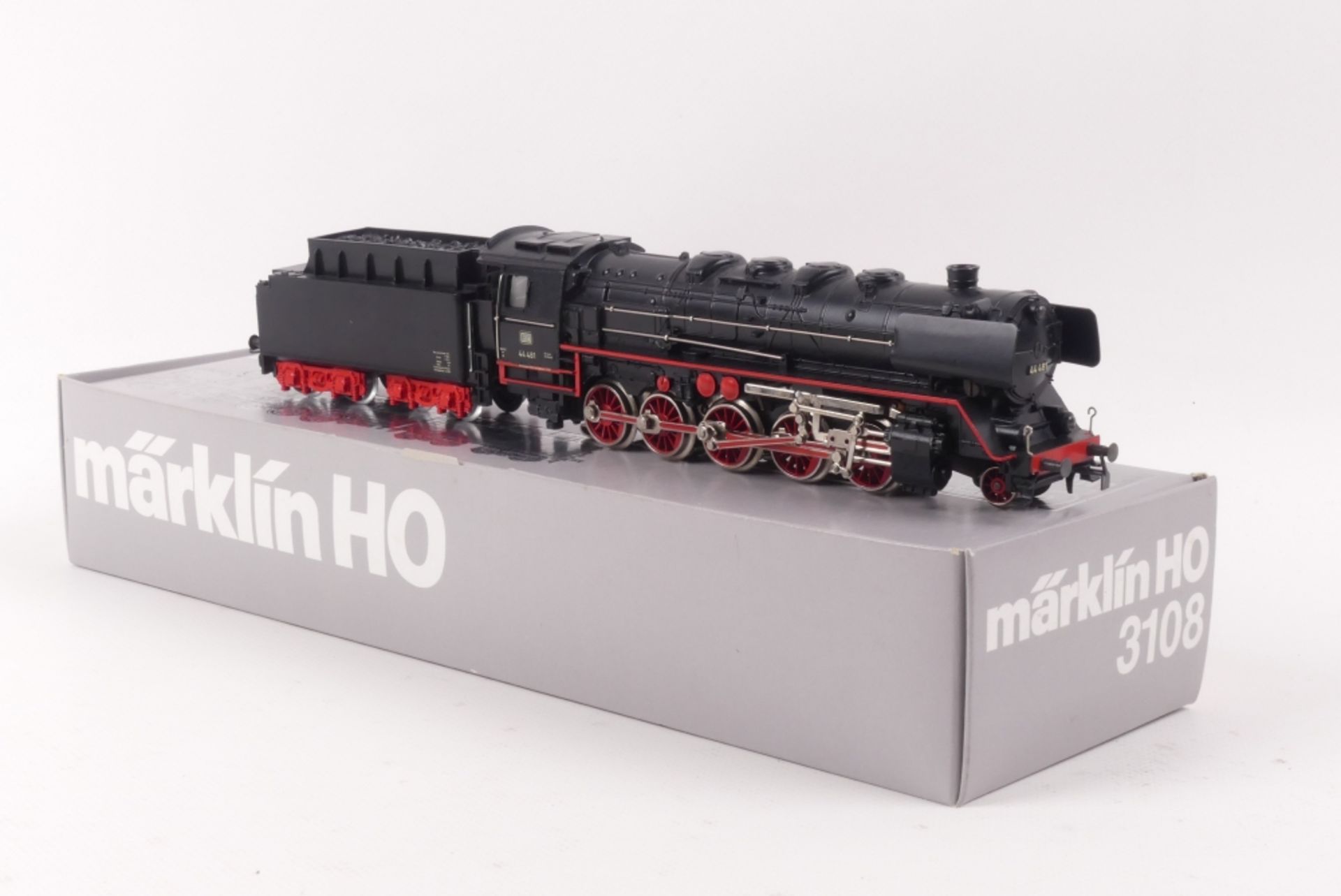 Märklin 3108Märklin 3108, Dampflok "44 481" der DB, Metallgehäuse, Räder fest, ver