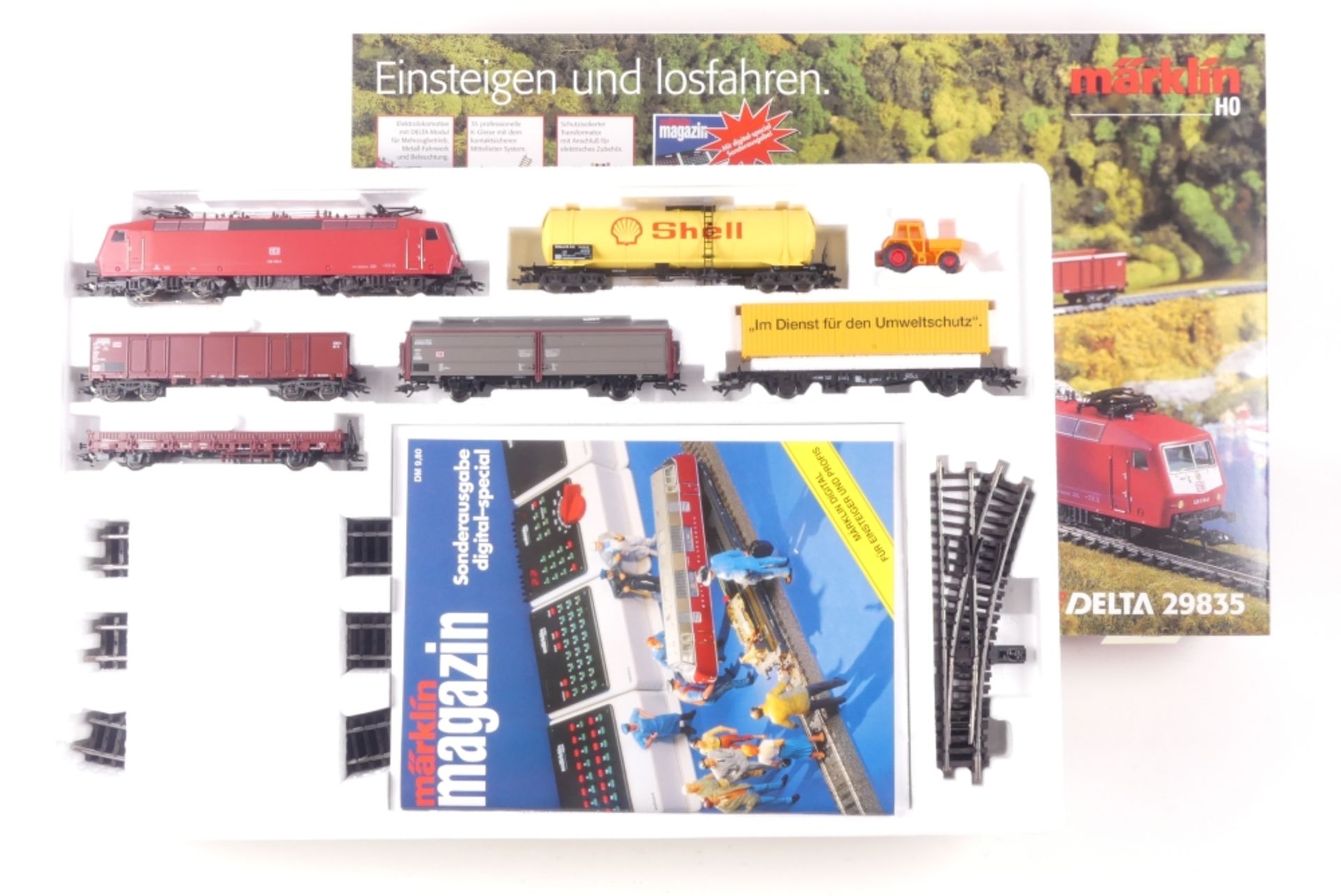 Märklin 29835Märklin 29835, "Einsteigen und Losfahren ...", DELTA Güterzug-Start-Se