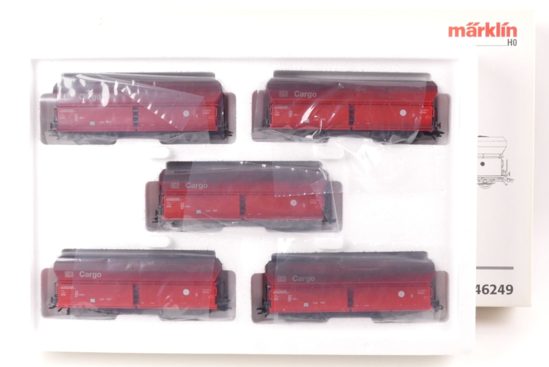 Märklin Wagen-SetMärklin Wagen-Set, 46249, "Großkraftwerk", auf Gleichstromachsen u